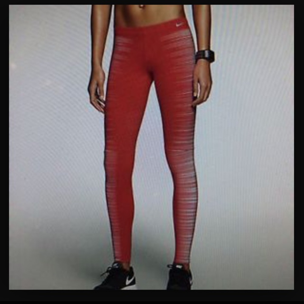 NAME YOUR PRICE Nike Women's Dri-Fit Red Flash Leggings